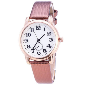 Watches Leather Women Analog