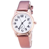 Watches Leather Women Analog