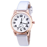Watches Leather Women Analog