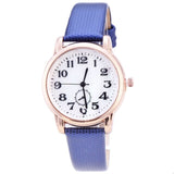 Watches Leather Women Analog