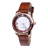 Strap Striped Leather Watch