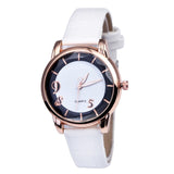 Strap Striped Leather Watch