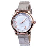Strap Striped Leather Watch