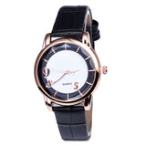 Strap Striped Leather Watch