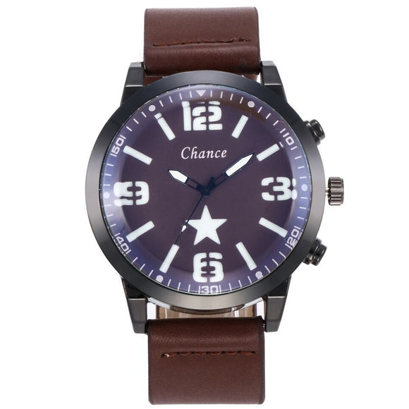 Leather Wristwatch