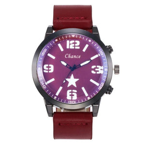 Leather Wristwatch